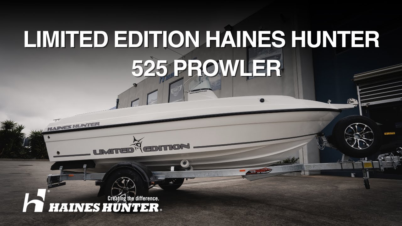 Haines Hunter 525 Prowler Limited Edition: The Ultimate Center Console Fishing Machine