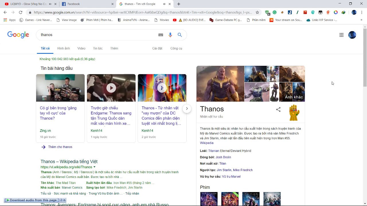 THANOS'S SNAP ON GOOGLE