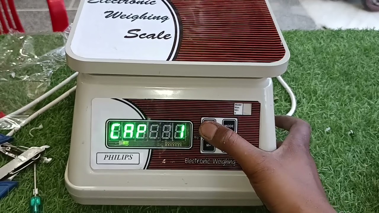 30kg Digital Weighing Scale Full Calibration