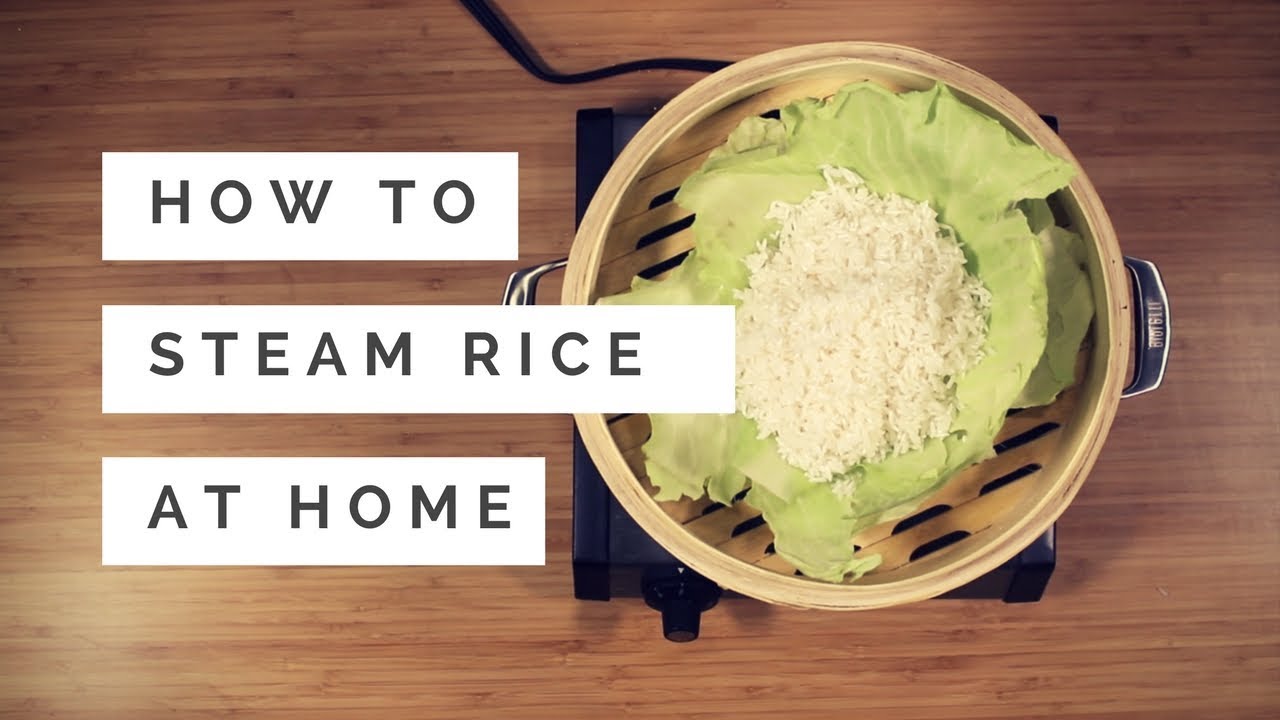 Down To Earth Natural Living - Making Rice with a Bamboo Steamer