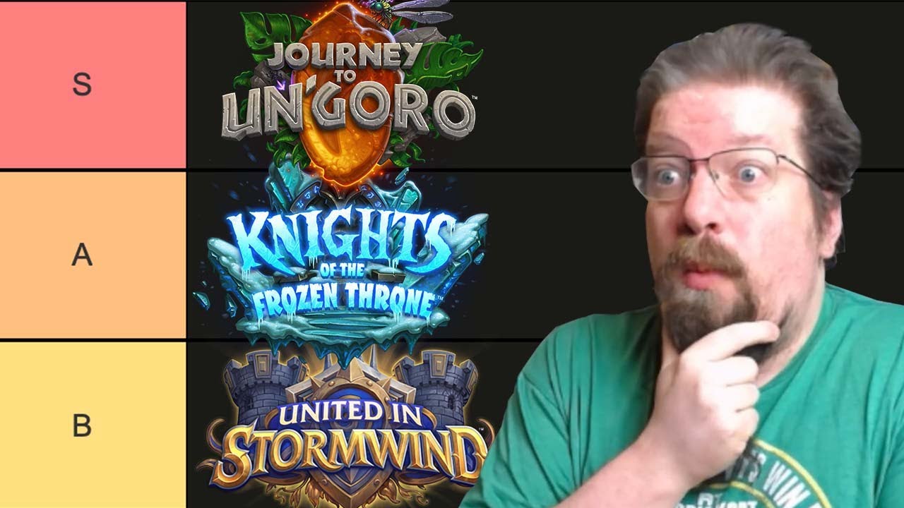 A Tier List of EVERY Hearthstone expansion!