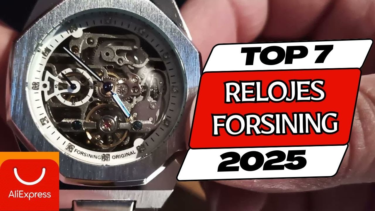 ⌚Los mejores RELOJES FORSINING Buenos y Baratos | Mas VENDIDOS de ALIEXPRESS⭐2025✅