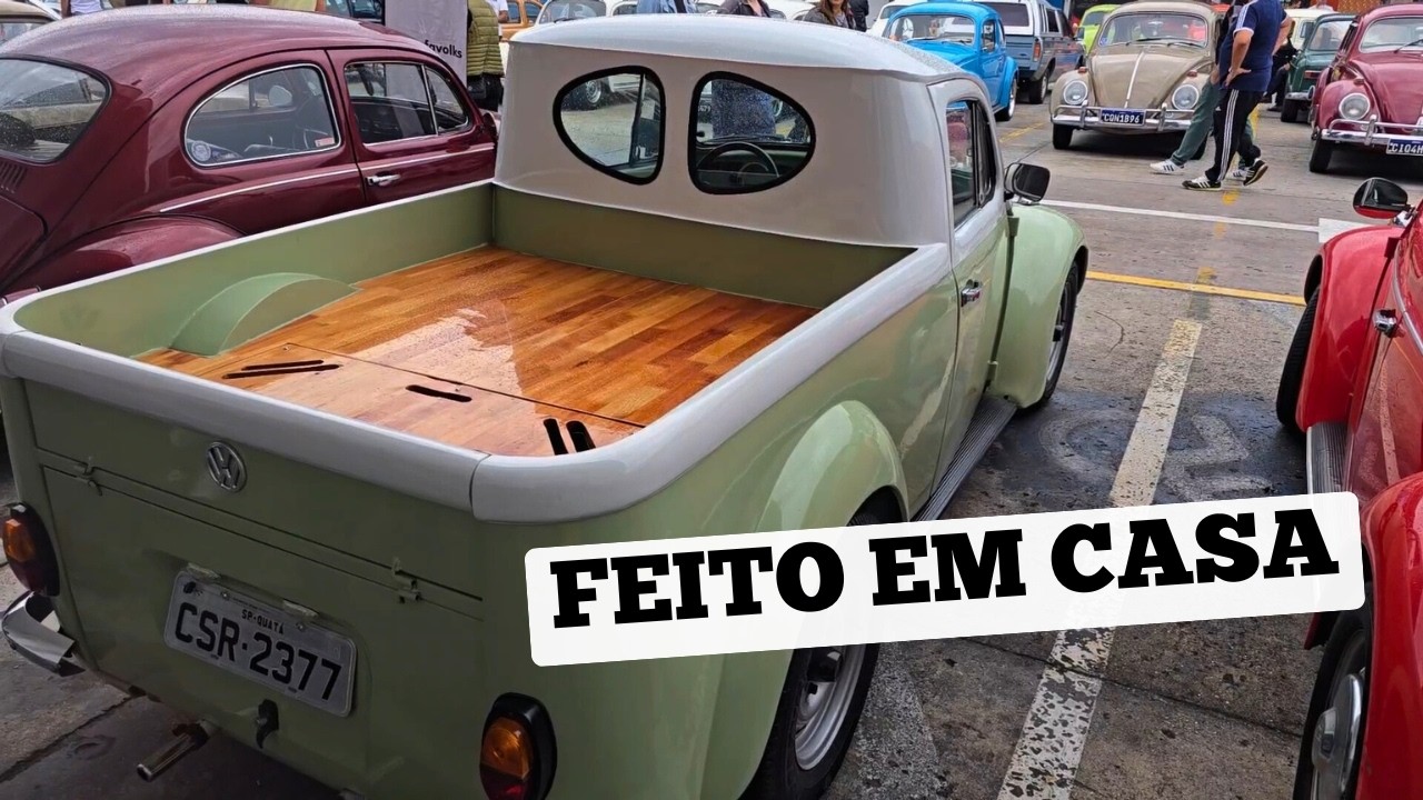O ÚLTIMO ENCONTRO DO ANO BOMBOU! (Seat Raro, Fiorino da TAM e Fusca Rat)
