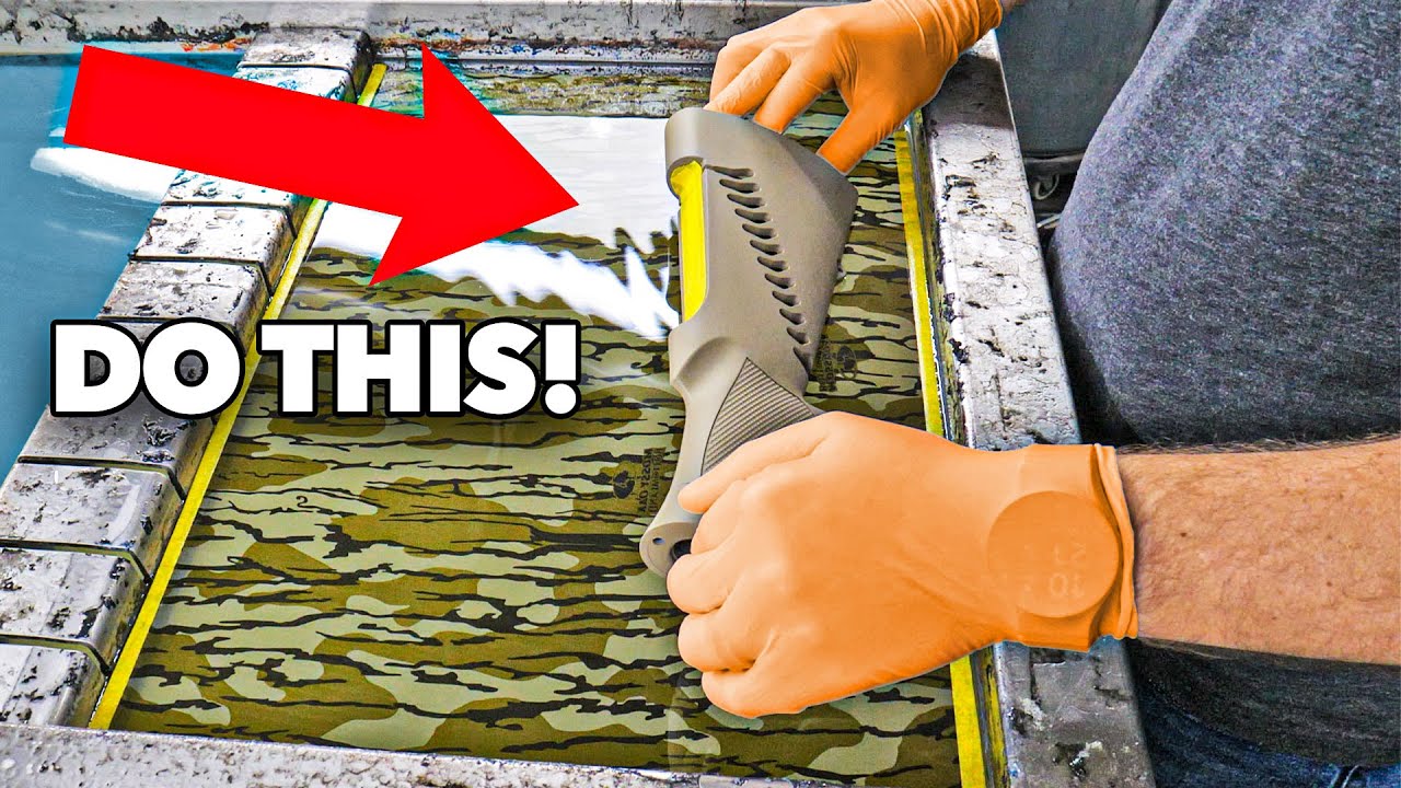 This ONE Trick Will SAVE You When Hydro Dipping Gunstocks!