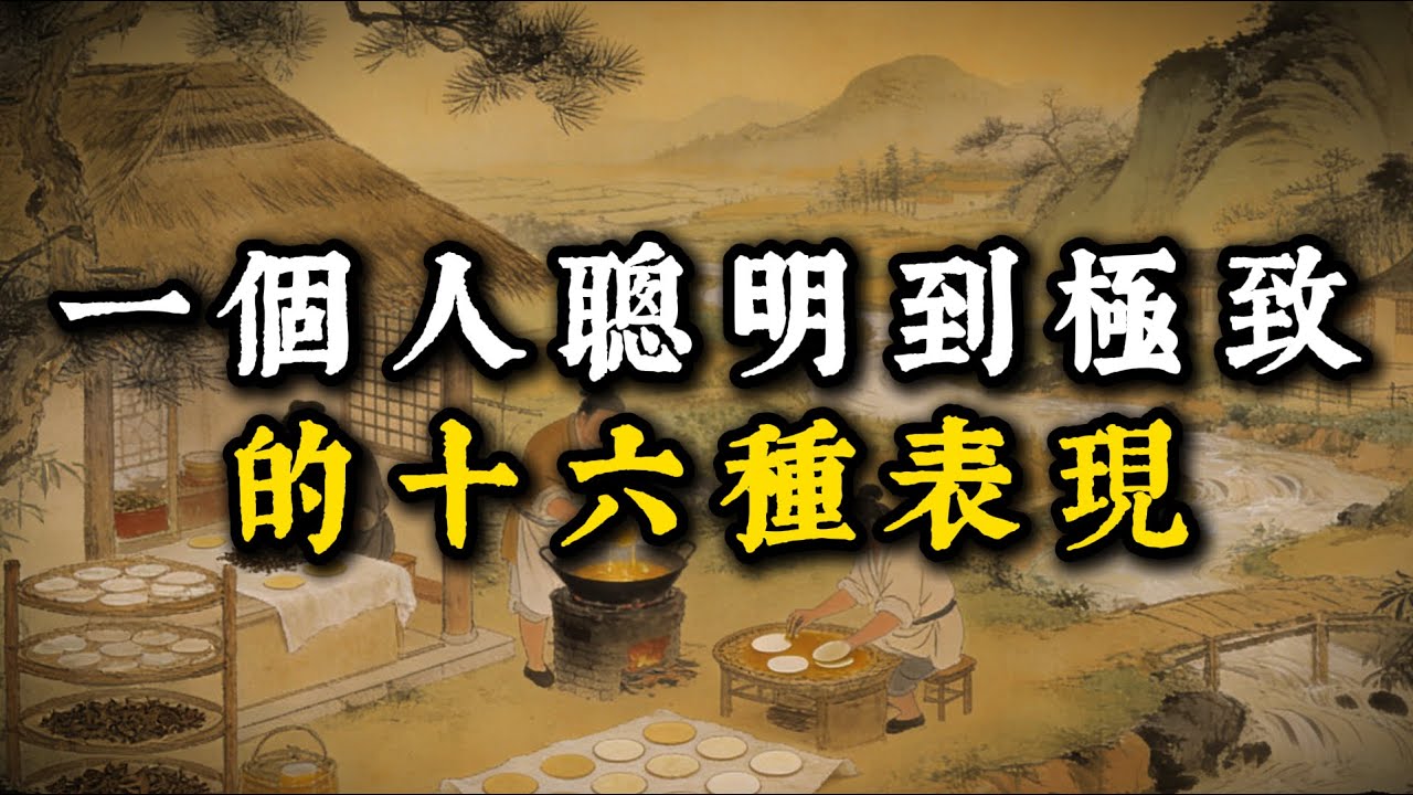 一個人聰明到極致的十六種表現！#強者思維 #智慧 #人生智慧 #成功思維模式 #謀事在人