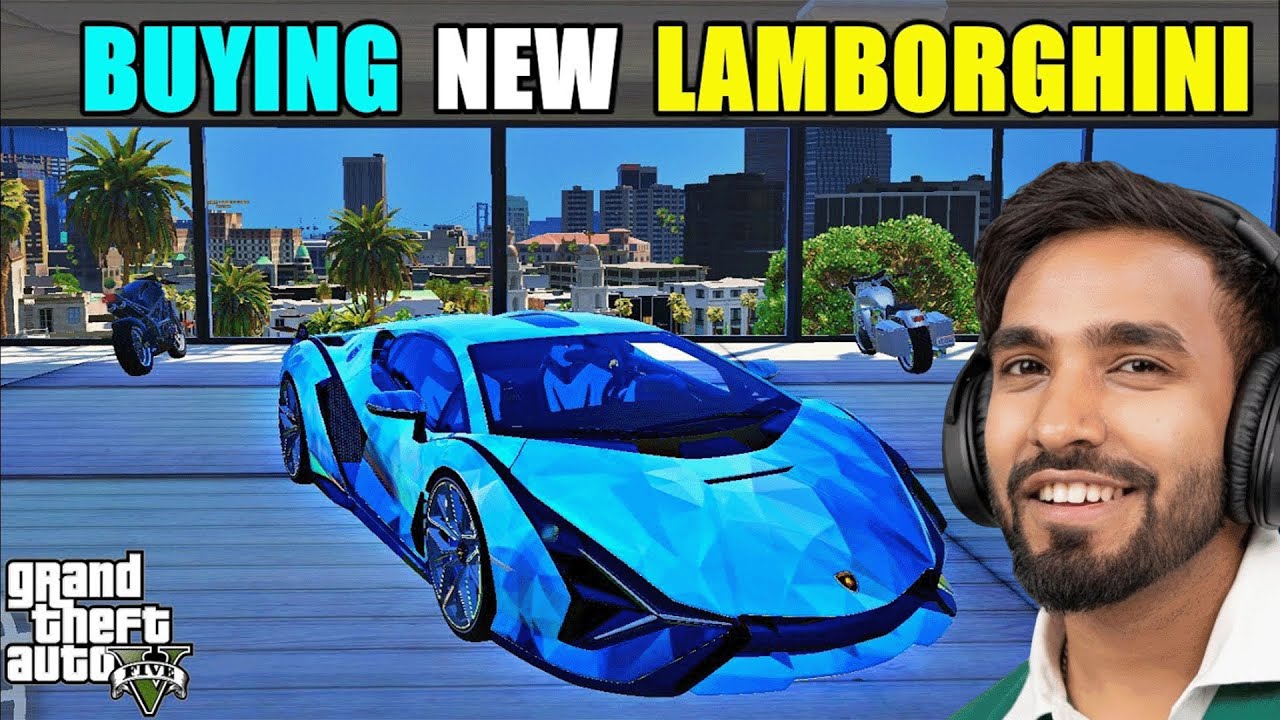 Stealing Lamborghini Sian in Gta5🤩