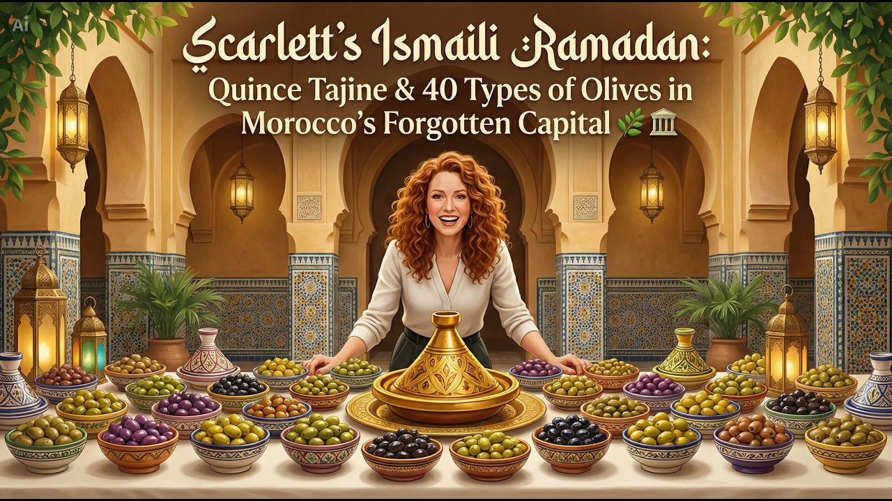 Ramadan in the Olive Capital Souks, Secrets, and Royal Recipes 🫒