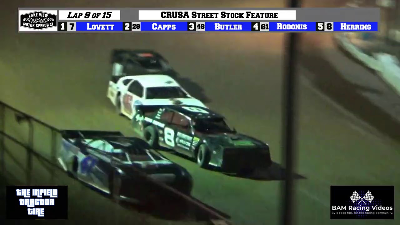 CRUSA Street Stock Feature - Lake View Motor Speedway 11/14/20
