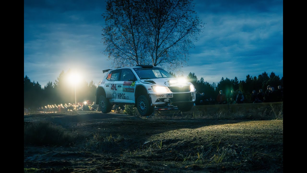 Onboard Lausitz Rallye 2025 | RZ10 - Nochten 2