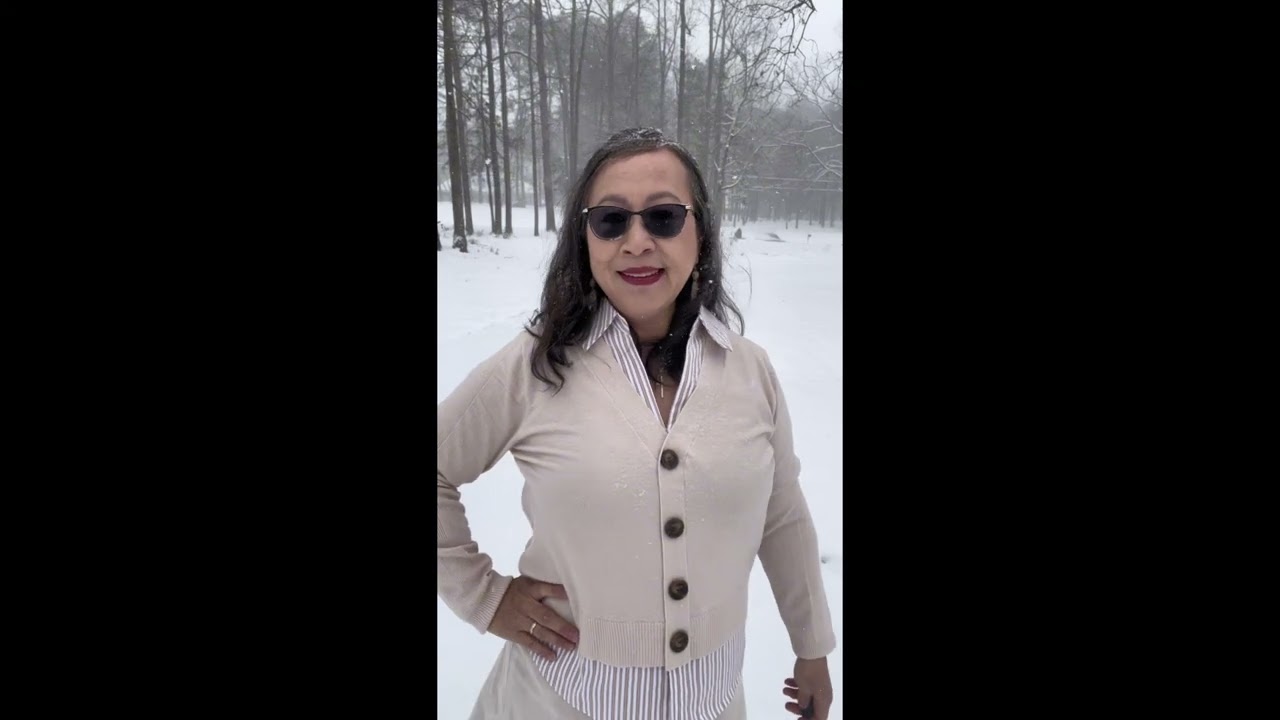 Playing in the snow with my daughters and soaking up a moment we didn’t expect. 🤍❄️
