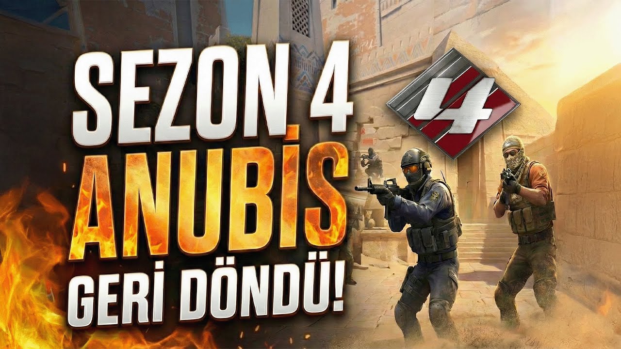 CS2 SEZON 4 GÜNCELLEMESİ / Yeni Skinler, Silah Metaları ve Anubis