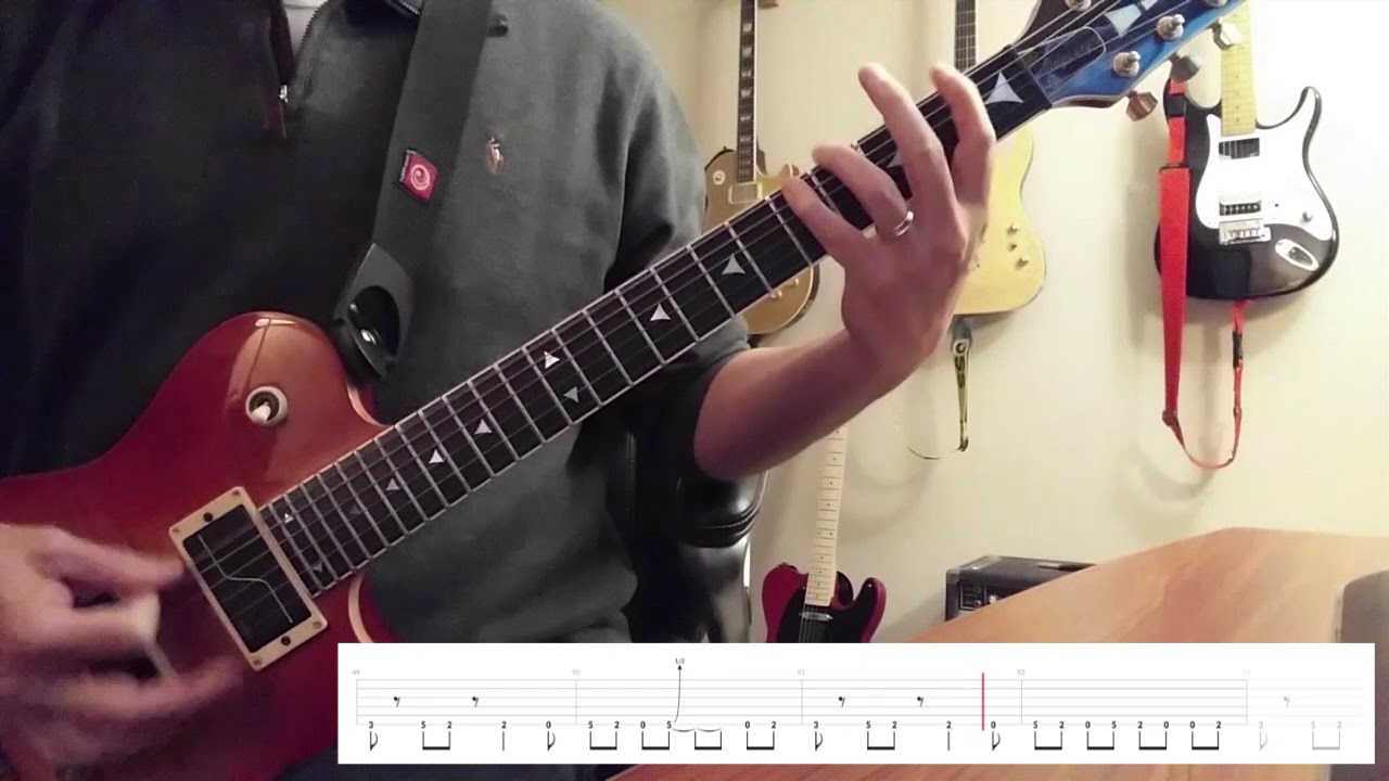 311 - Transistor (Guitar Cover) (Scrolling Tabs In Video)
