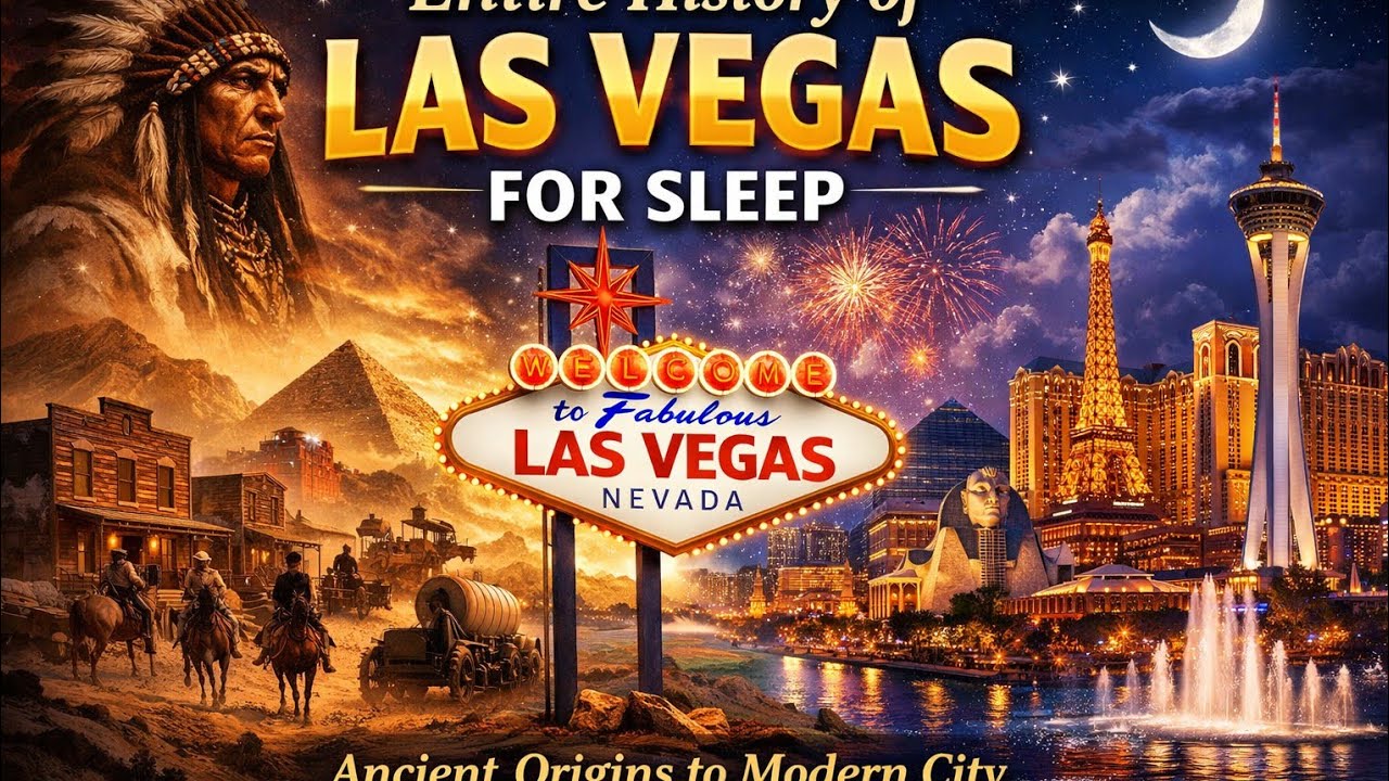 Entire History of Las Vegas for Sleep | Ancient Origins to Modern City