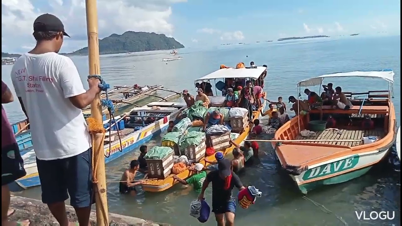 Quezon, palawan,fish port,,(botch mixx vlogs) benddor become a Blogger 🥰