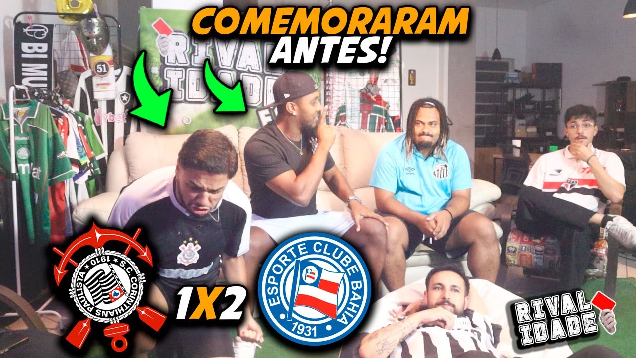 React Corinthians 1x2 Bahia | Melhores momentos | Gols | Brasileirão