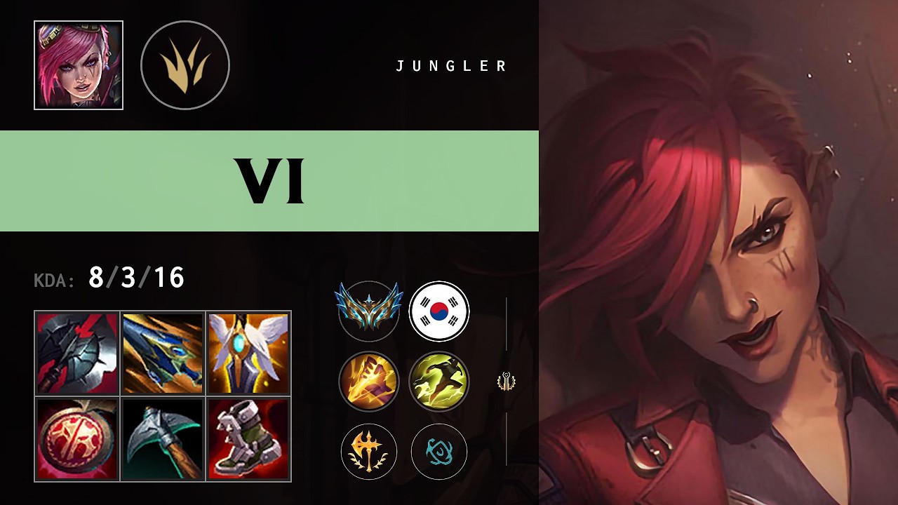 Vi Jungle vs Lee Sin - KR Challenger Patch 26.18