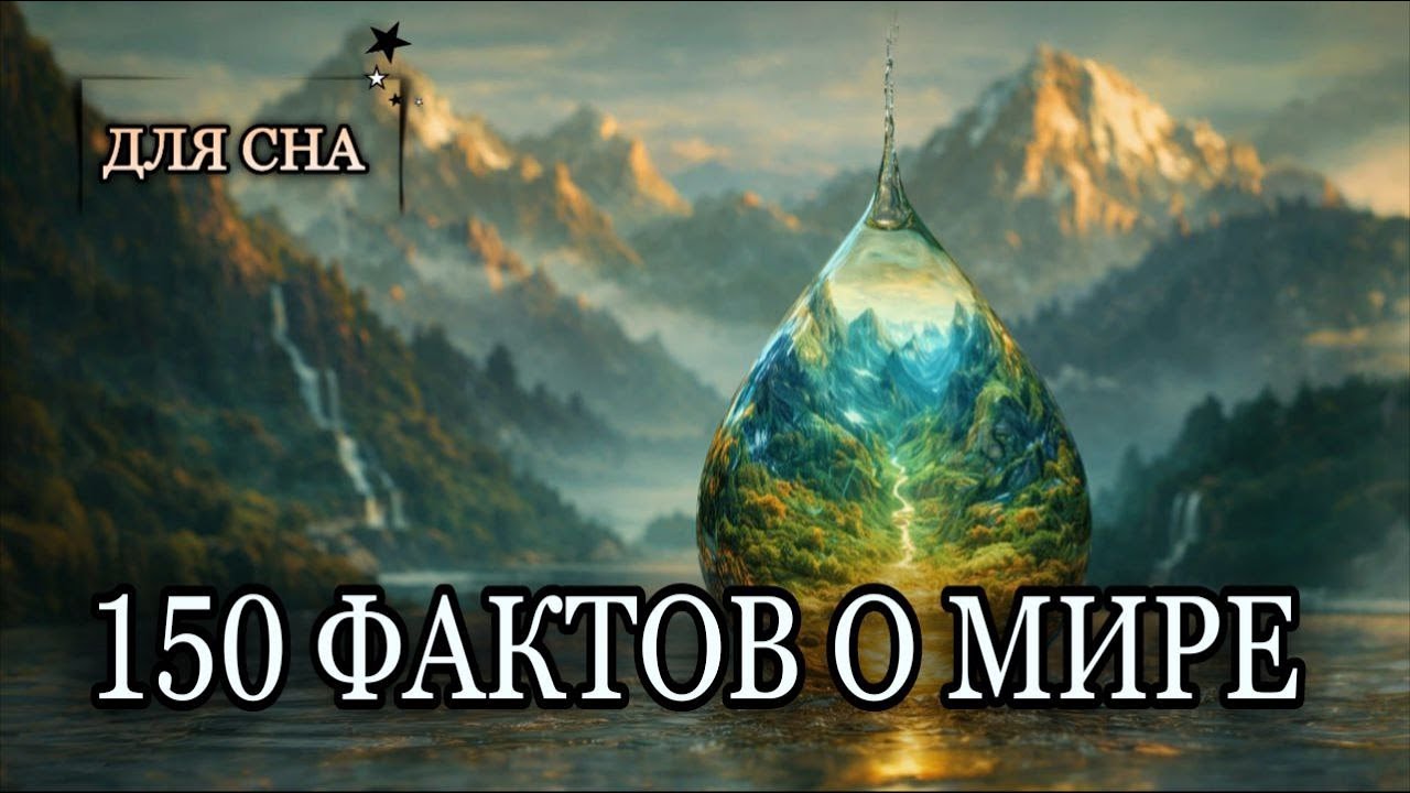 ЛЕКЦИЯ ДЛЯ СНА😴150 редких и правдивых фактов о мире