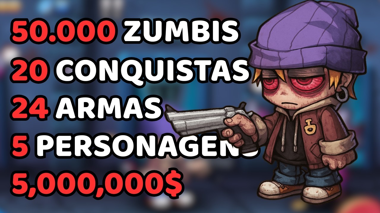 Eu fiz 100% de ZOMBIE DIARY... e foi um GRIND