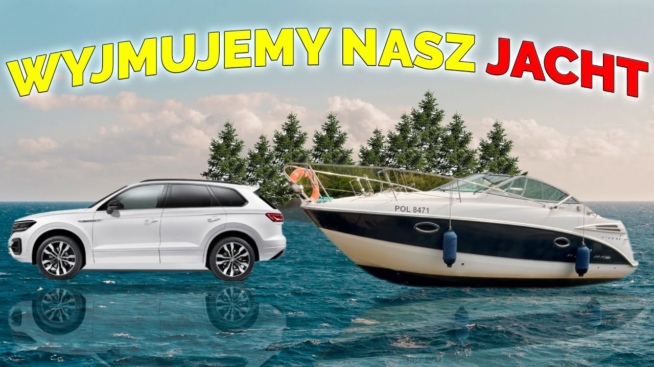 KONIEC SEZONU MAZURSKIEGO, WYJMUJEMY JACHT :C