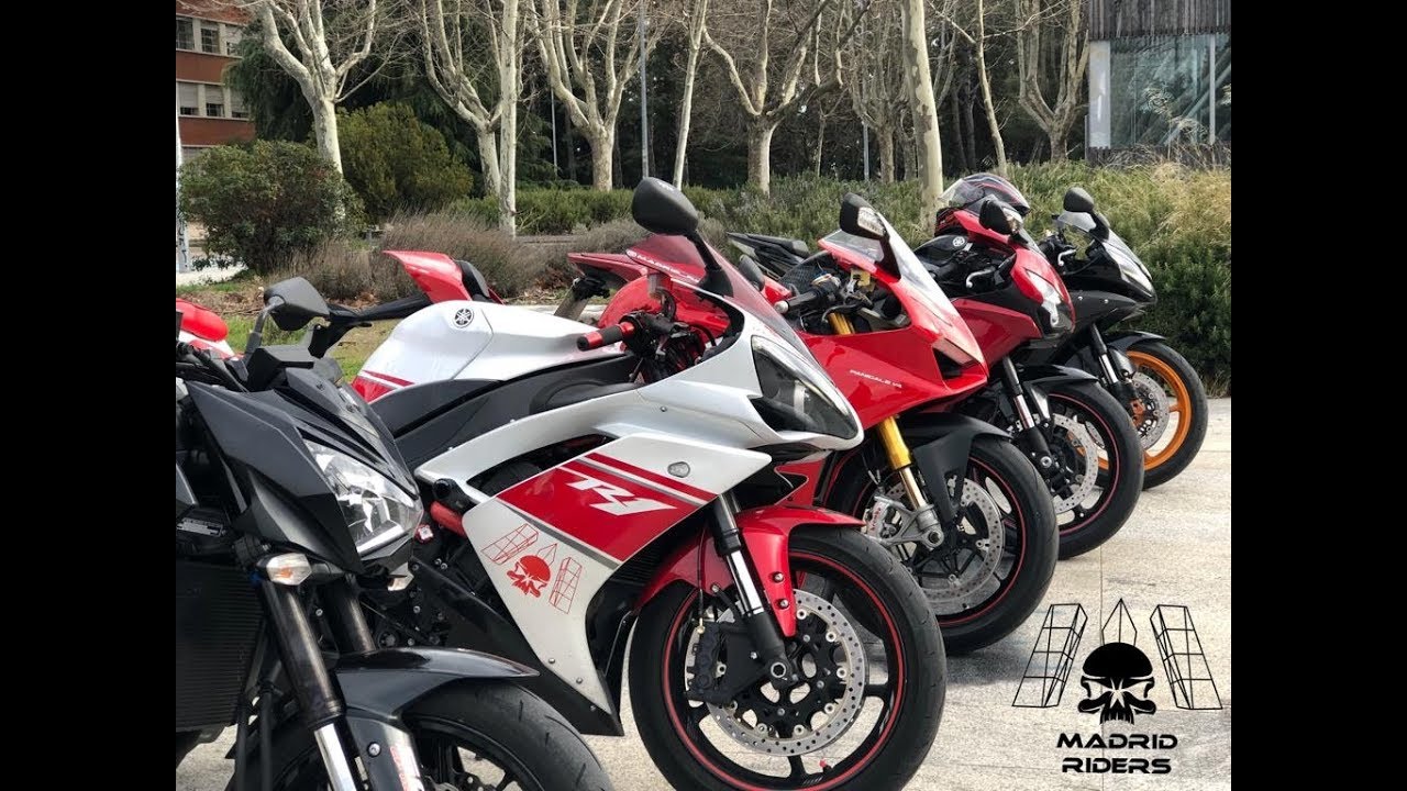 MADRID RIDERS PASEANDO CON LA DUCATI PANIGALE V4S