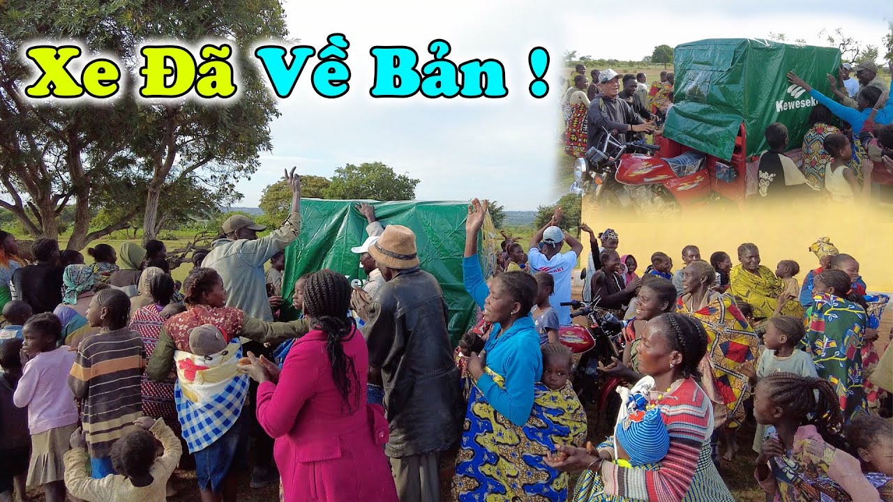 Xe Đã Về Bản ! Niềm Hạnh Phúc Vô Bờ Bến Của Người Dân Bản Làng Kaqua !!!