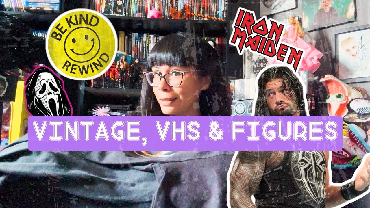 Current Thrift Finds! Shirts, VHS, Figures…