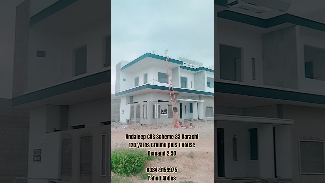 Andaleep co operative Housing Society Scheme 33 Karachi
