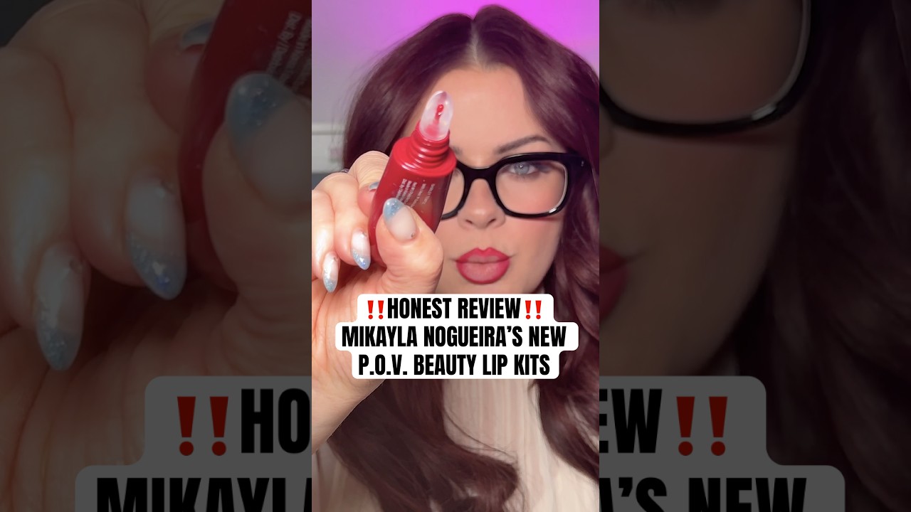 100% ЧЕСТНЫЙ ОБЗОР‼️ Новые наборы для губ POV BEAUTY от Микайлы Ногейры #povbeauty #mikaylanoguei...
