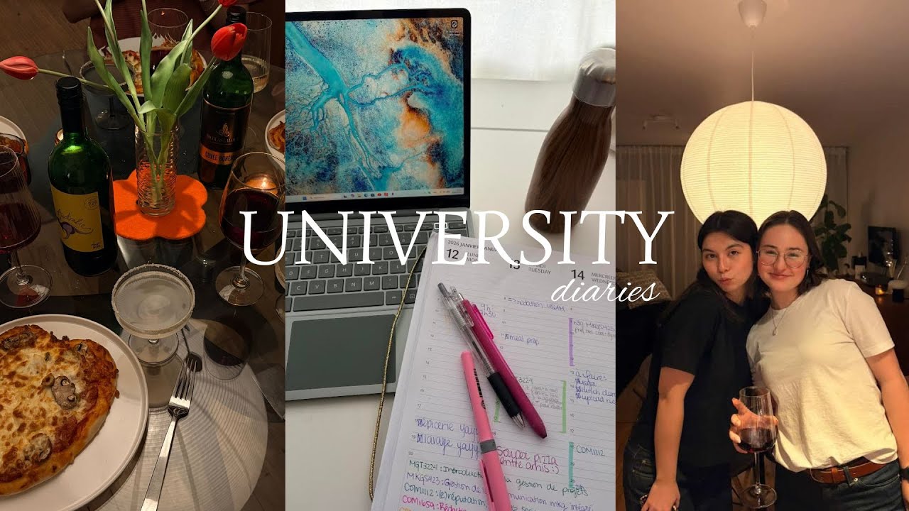 UNIVERSITY diaries - première journée à l'uni