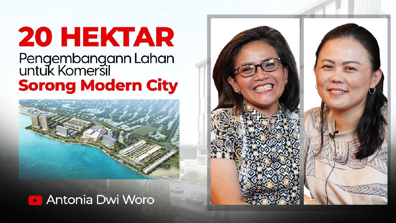 20 Hektar pengembangan lahan untuk komersil - sorong modern city