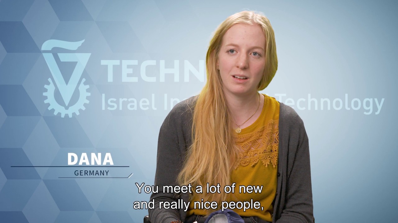 Why study at Technion? from Technion International students