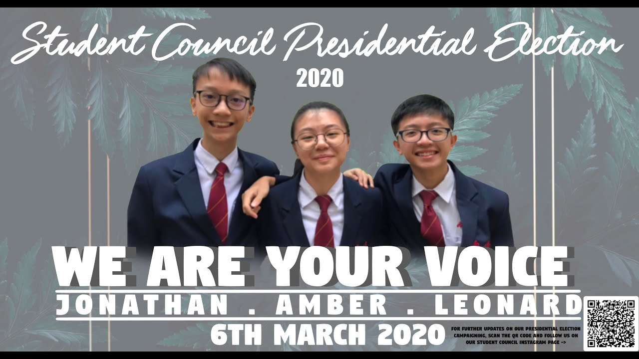 NCHS Student Council Presidential Election Q&A Session 2020 (Recorded live on 4/3/2020)