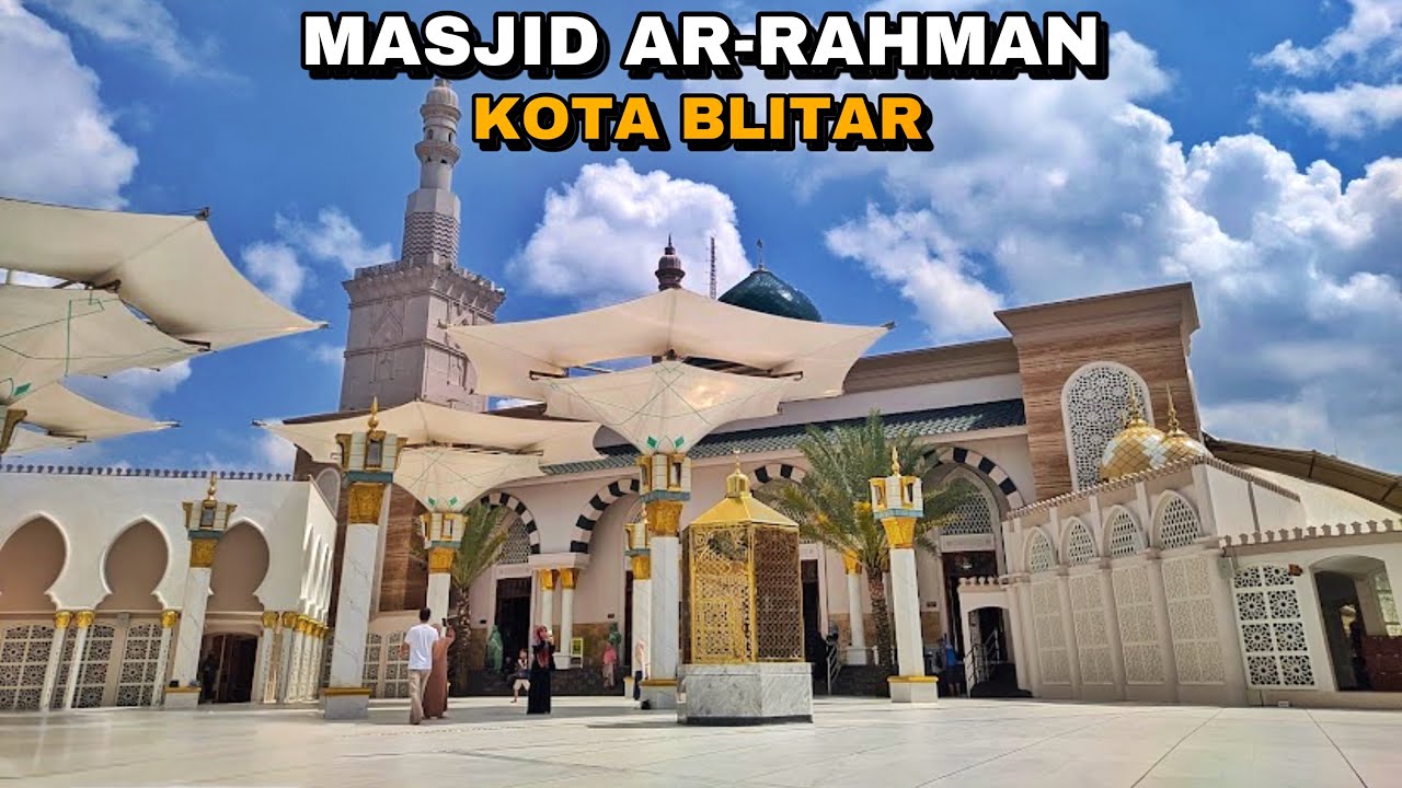 MASJID AR-RAHMAN BLITAR, MASJID BLITAR SEPERTI MASJID NABAWI MADINAH