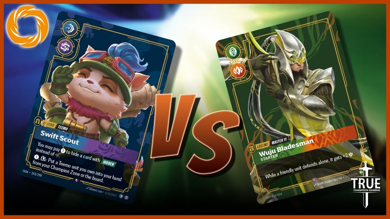 Teemo против Yi | Геймплей Riftbound (с ручными камерами)