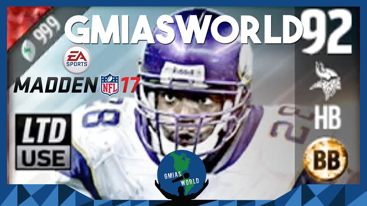RUSHING GAUNTLET SOLOS! 92 OVR ADRIAN PETERSON REWARD! | MUT 17 GAUNTLET Gameplay PT 4