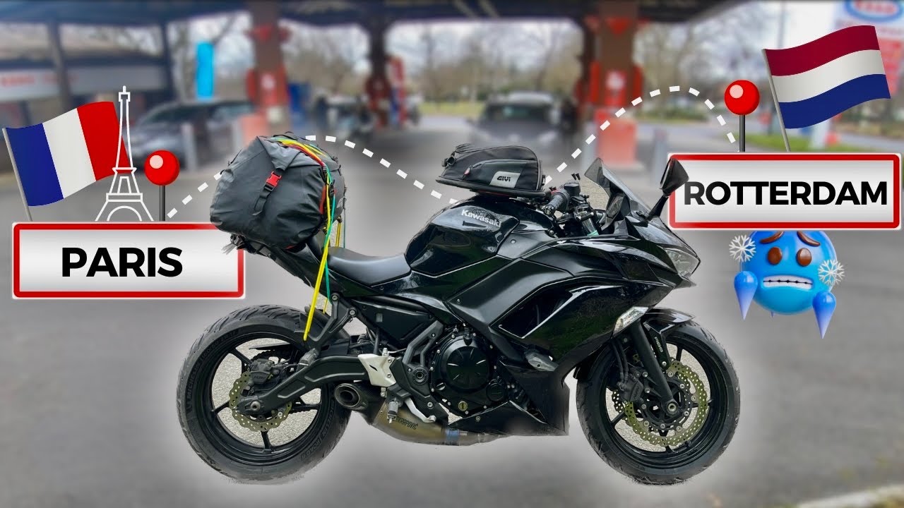 PARIS - ROTTERDAM EN NINJA 650 🇳🇱 (Motovlog #15)