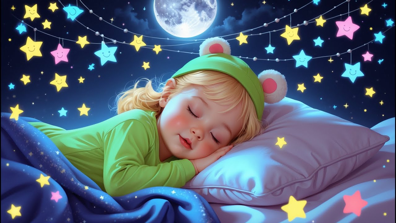 Calm & Cozy Sleep 😴 | 3.5-Hour Baby Lullaby Melody Inspired by Mozart & Brahms ✨