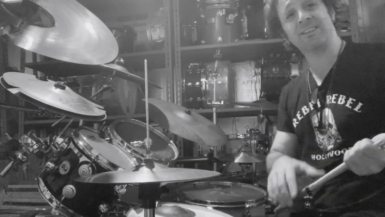 Glen Sobel linear drum lesson - Alice Cooper's Drummer