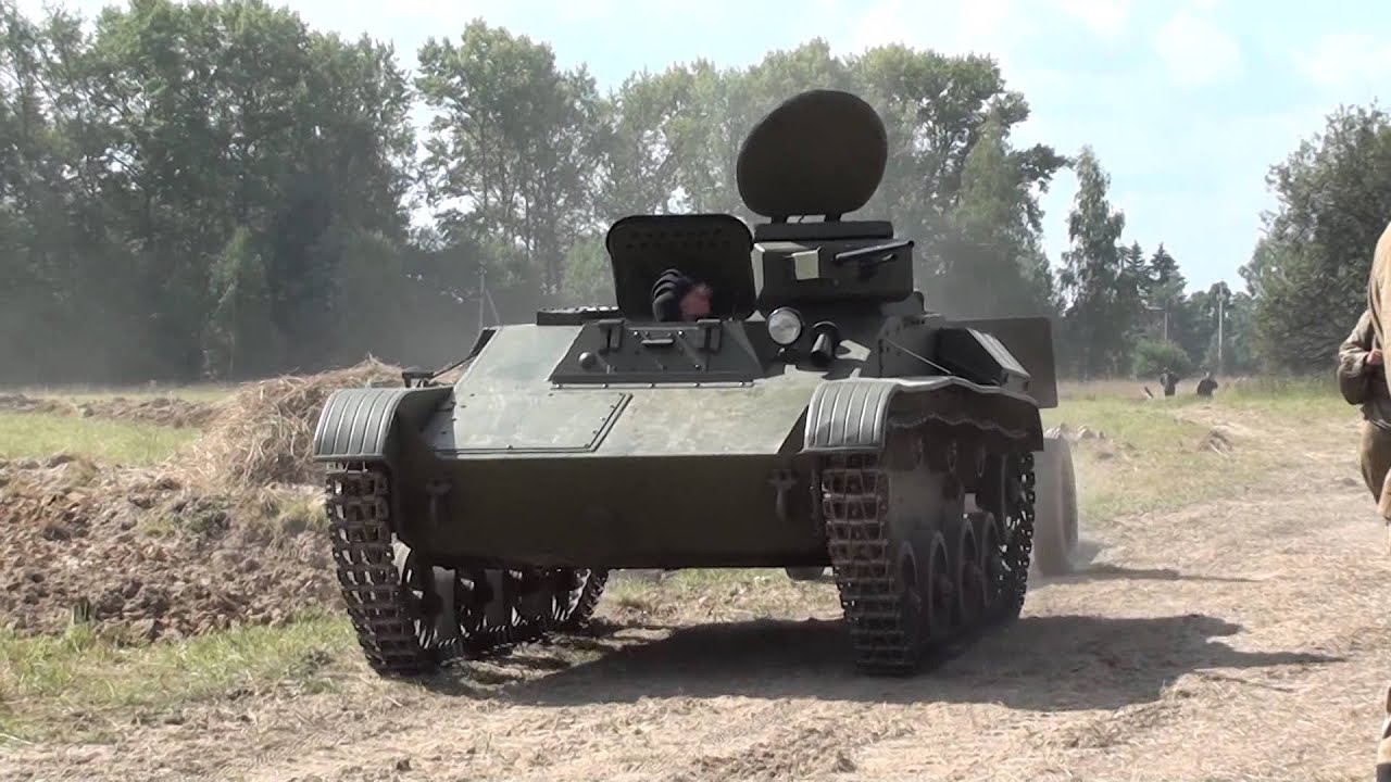 лёгкие танки Т-60 и Т-70 (