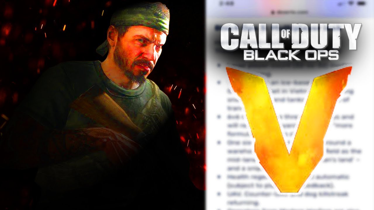 MORE Black OPS 5 Leaks (Campaign, Zombies & Multiplayer)! COD 2020 Speculation!