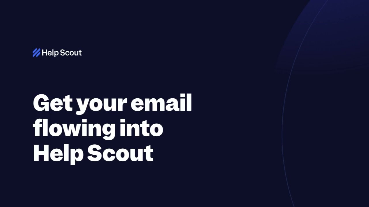 Get your email into Help Scout