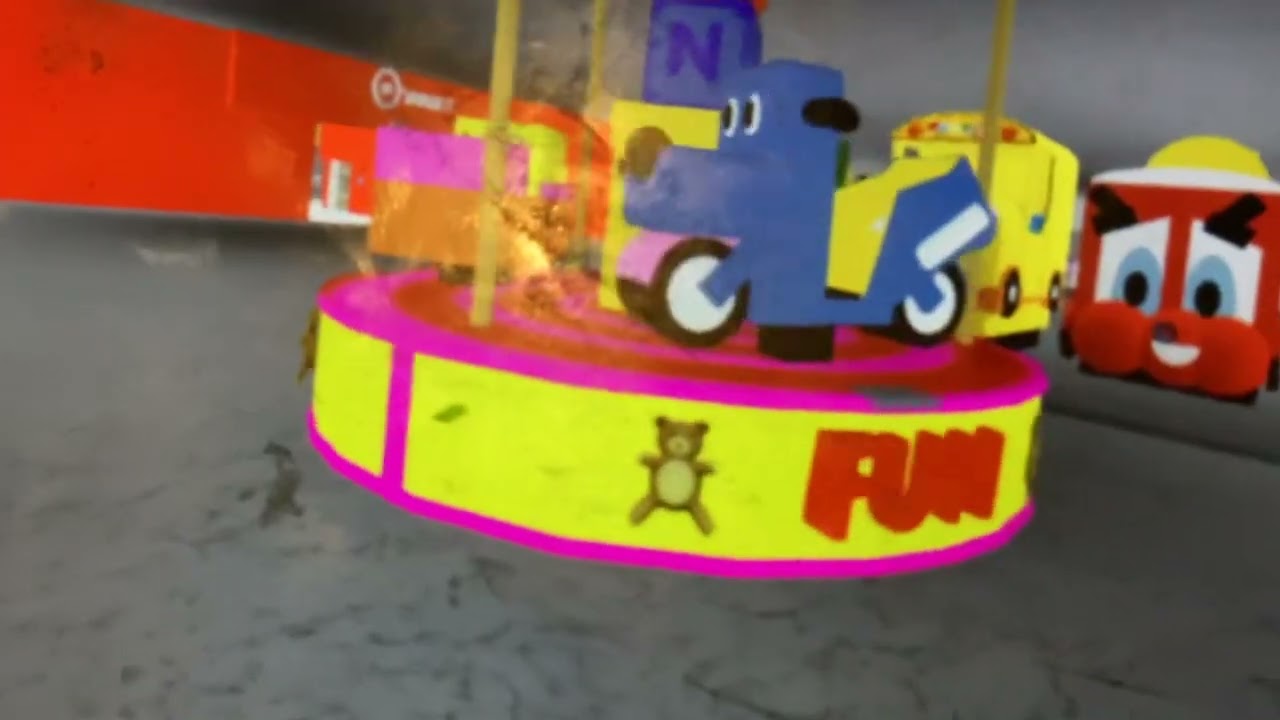 Fun carousel kiddie ride by Rg Mitchell (Jolly Roger version) in Roblox
