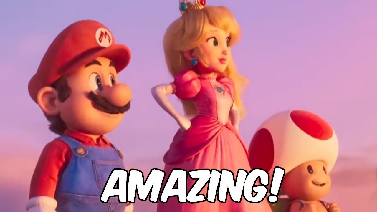 The Super Mario Bros Movie looks AMAZING