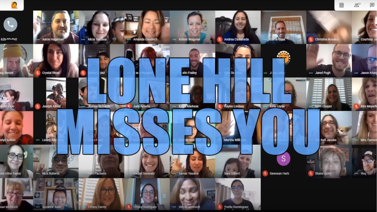 Lone Hill Misses You!