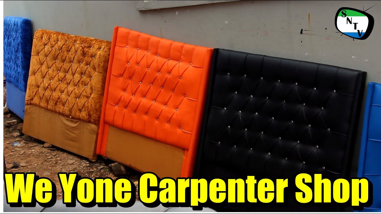 Salone Stories - We Yone Carpenter Shop - Sierra Leone
