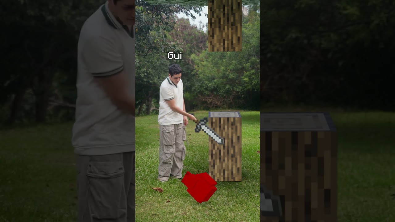 MINECRAFT REAL LIFE SURVIVAL MODE - MINECRAFT TIKTOK TREND 2025