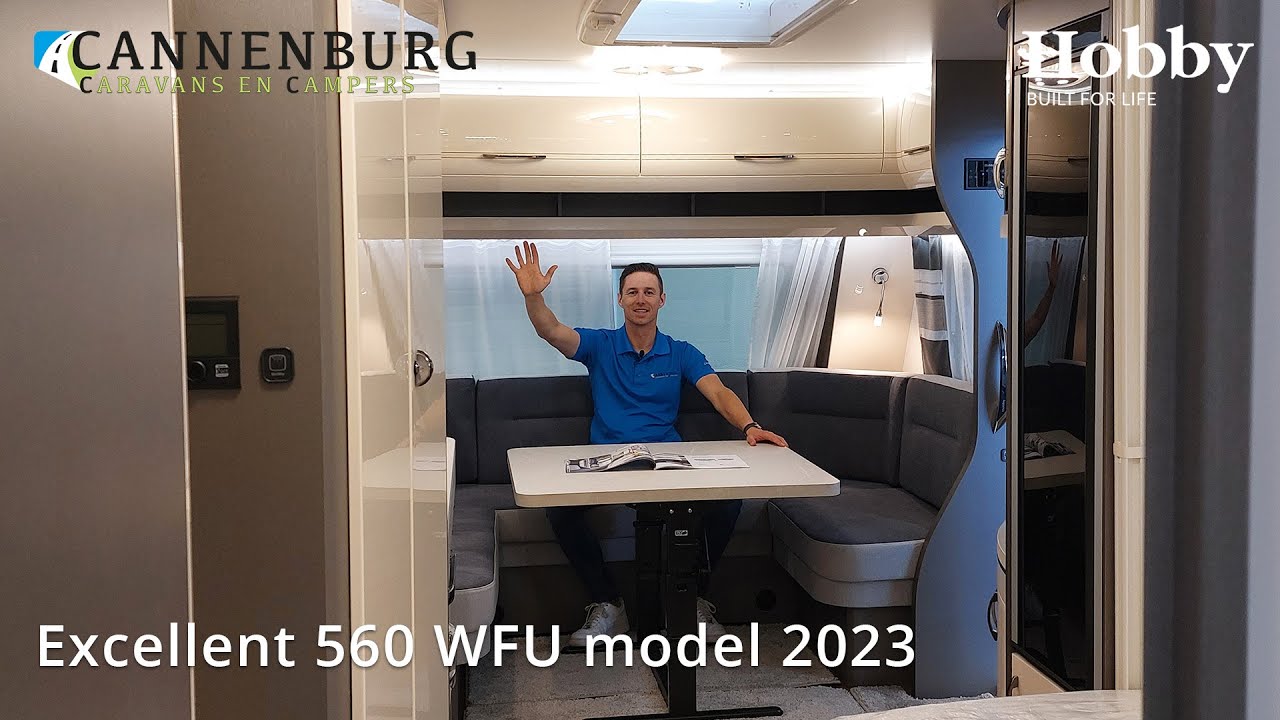Caravan review Hobby Excellent 560 WFU model 2023