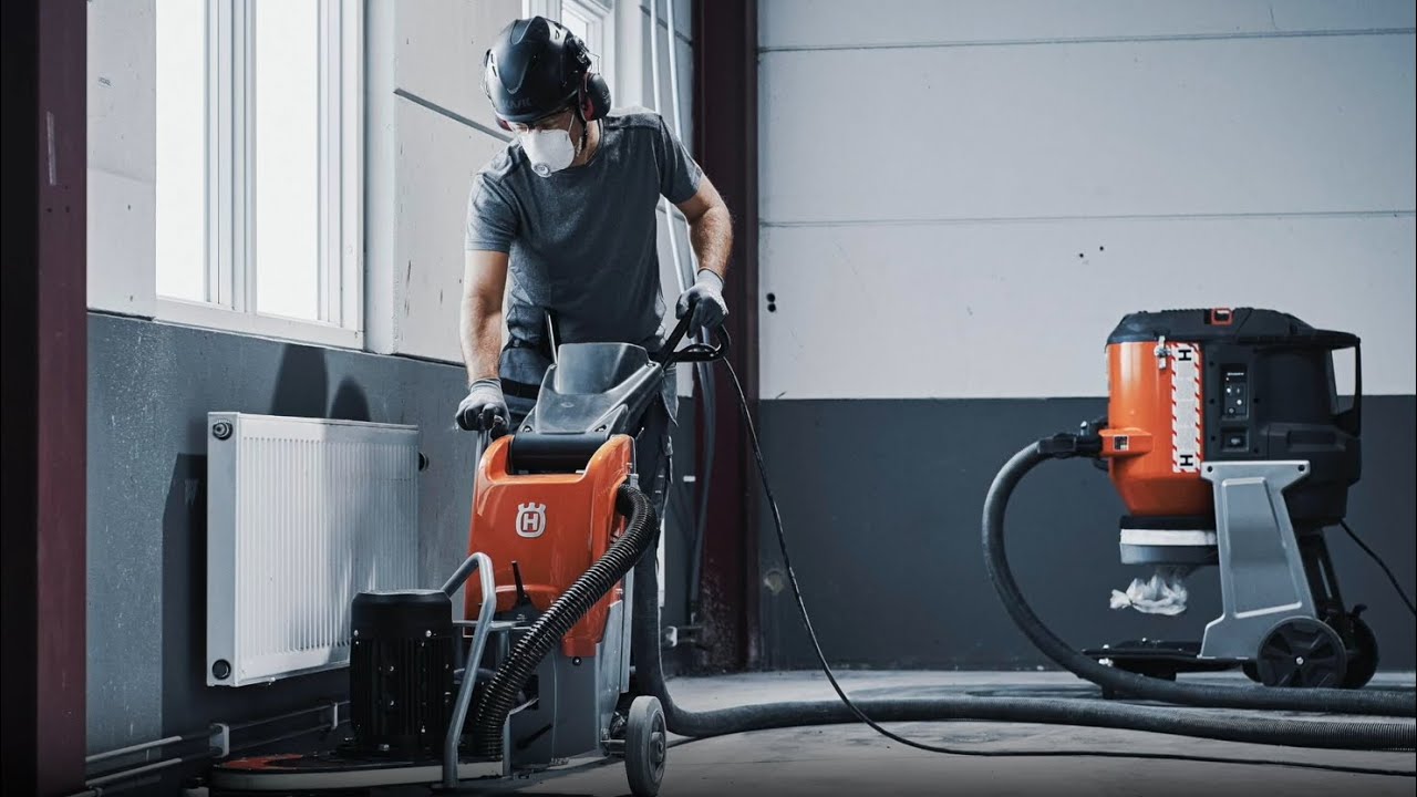 Edge Concrete Grinder Training by Husqvarna - Floor Care & Surface Prep from Herc Rentals