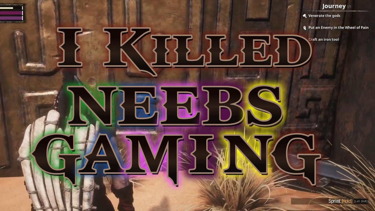 I killed Neebs Gaming and I enjoyed it (Conan Exiles Easteregg)