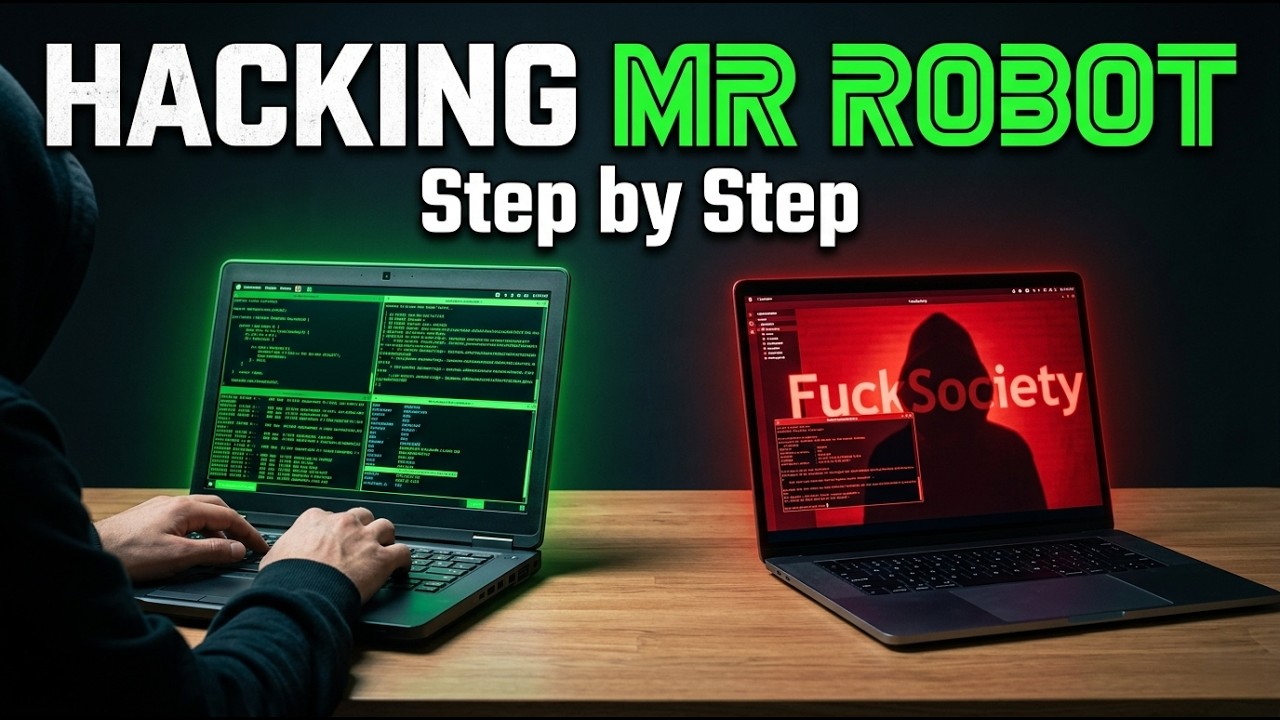 I Hacked Mr. Robot | From Recon to Root (Fully Explained)